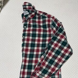 Crown & Ivy Red and Green Plaid Shirt